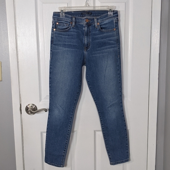 Level‎ 99 by Anthropologie High Rise Skinny Jeans in Nostalgic Blue Size 6 / 28 - Picture 1 of 7